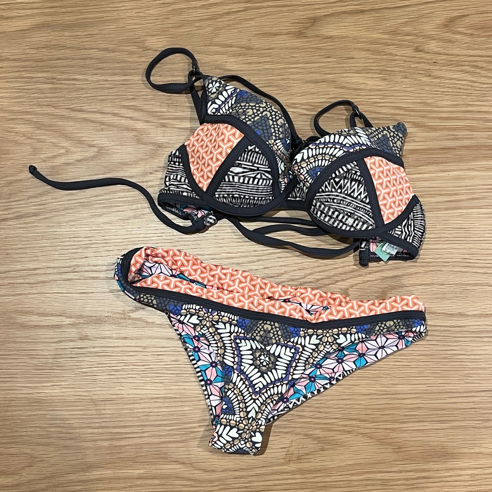 Maaji Colorful Bikini size small